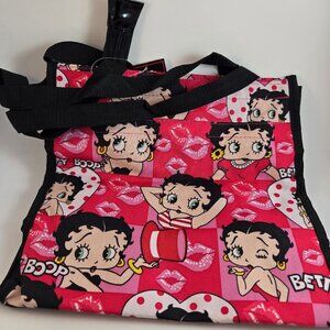 Betty Boop theme tote bag for shopping, errands or travel by BettyBoop.com